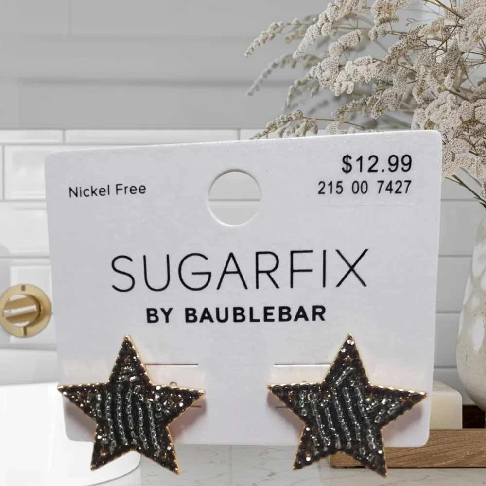 Star earrings - Picture 1 of 2